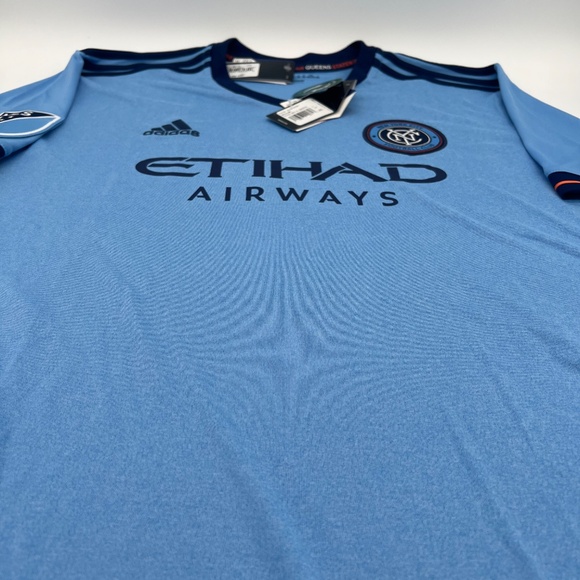 David Villa #7 New York City 2017/2018 Home ORIGINAL Adidas Soccer Jersey XXL - Picture 6 of 9